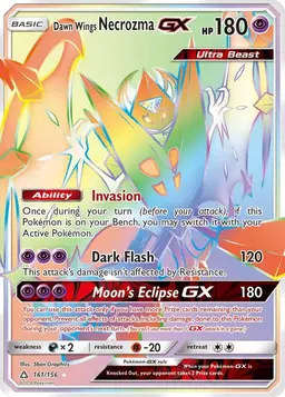 Dawn Wings Necrozma GX 161 - Pokemon Ultra Prism