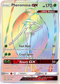 Pheromosa GX 158 - Pokemon Ultra Prism