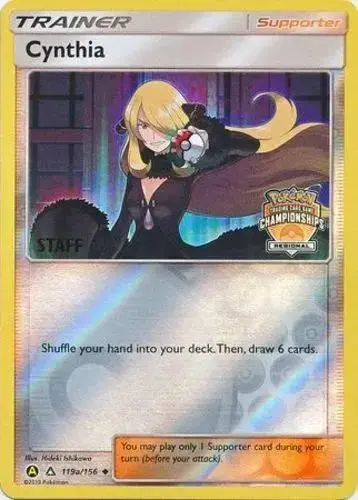 Cynthia [Regional Championship Staff]