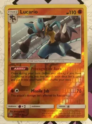Lucario [Reverse Holo] - Pokemon Ultra Prism #67