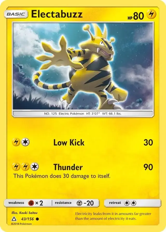 Electabuzz - Pokemon Ultra Prism #43