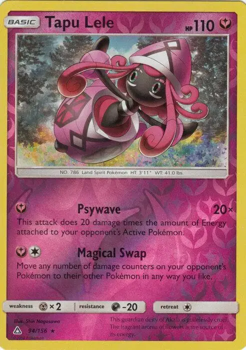 Tapu Lele [Reverse Holo] - Pokemon Ultra Prism #94