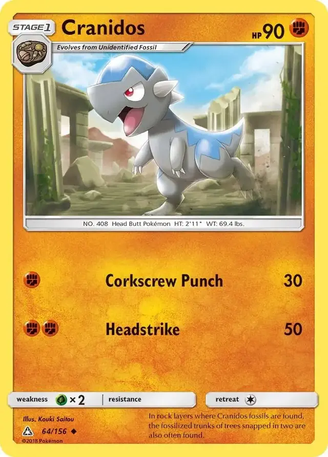Cranidos - Pokemon Ultra Prism #64