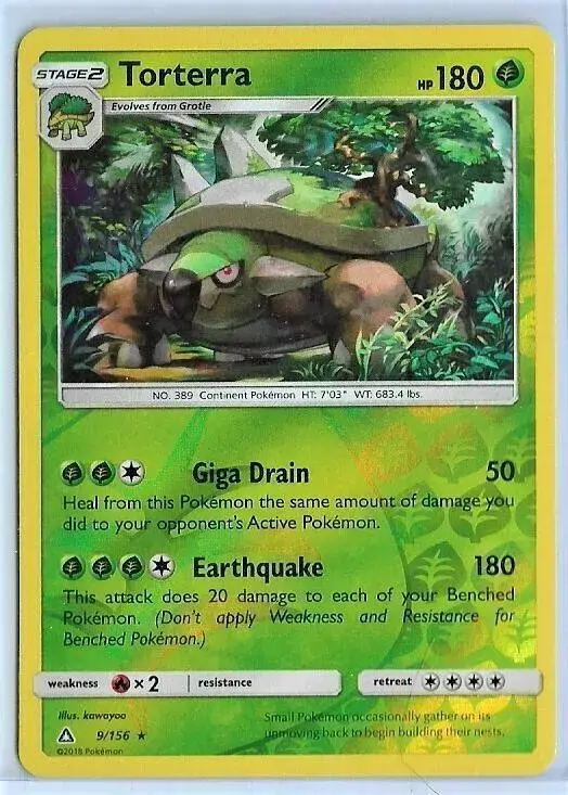 Torterra [Reverse Holo] - Pokemon Ultra Prism #9