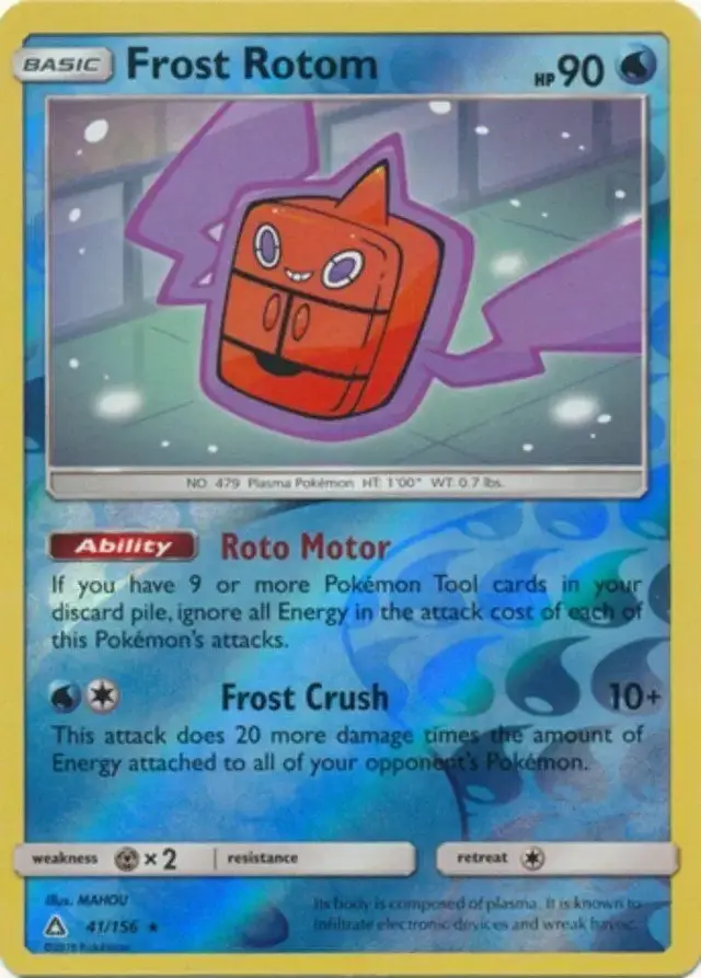 Frost Rotom [Reverse Holo] - Pokemon Ultra Prism #41