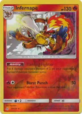 Infernape [Reverse Holo] - Pokemon Ultra Prism #23