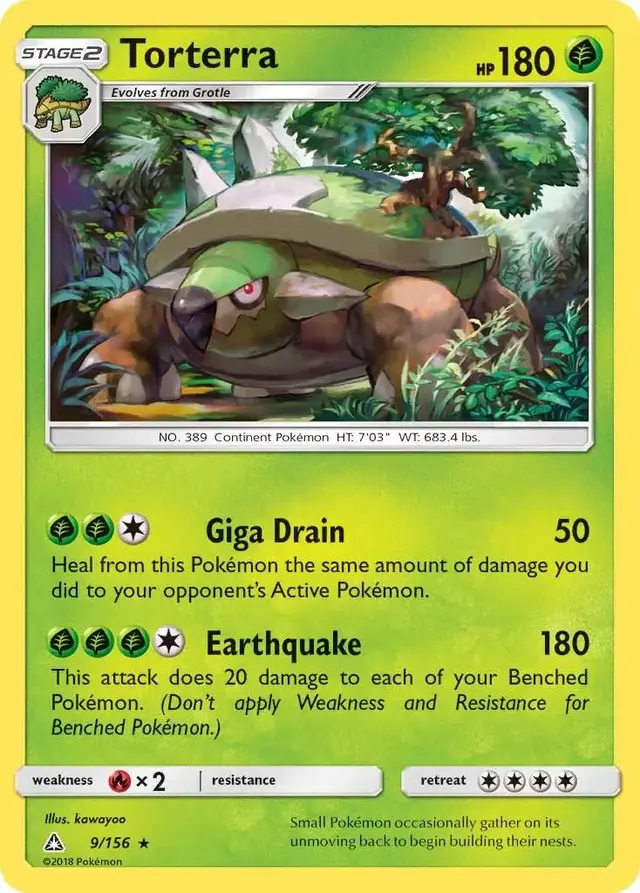 Torterra - Pokemon Ultra Prism #9