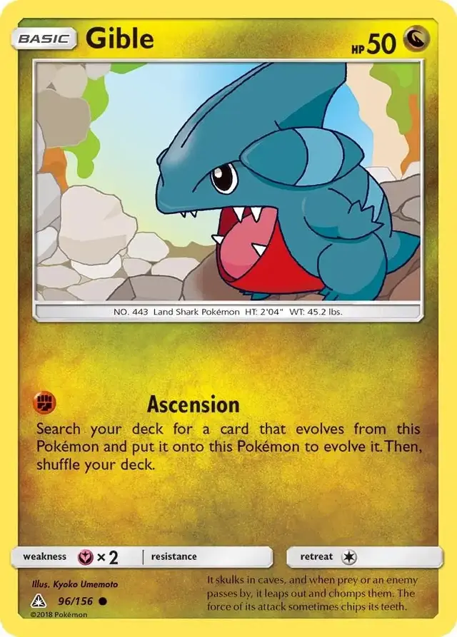 Gible - Pokemon Ultra Prism #96