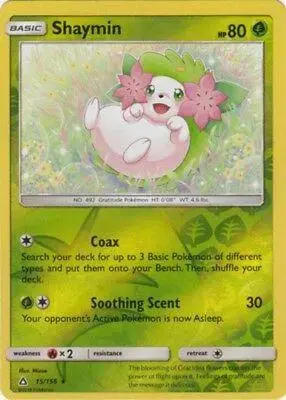 Shaymin [Reverse Holo] - Pokemon Ultra Prism #15