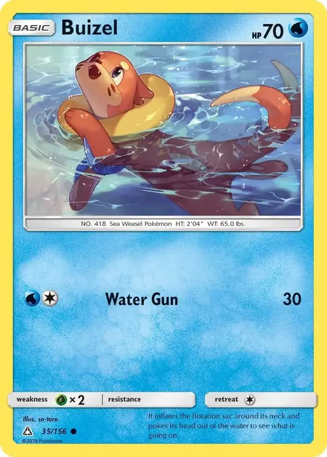 Buizel - Pokemon Ultra Prism #35