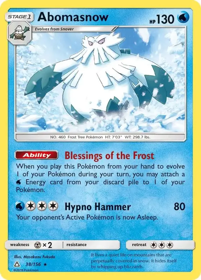 Abomasnow - Pokemon Ultra Prism #38