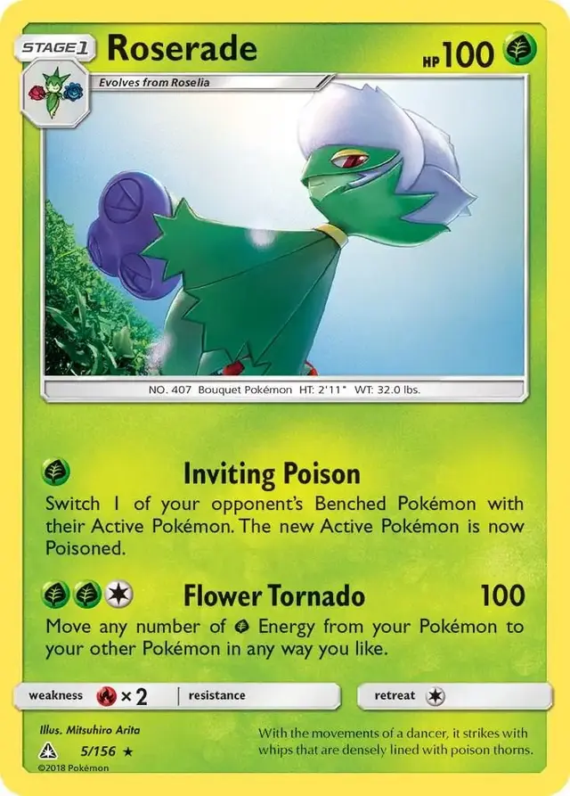 Roserade - Pokemon Ultra Prism #5