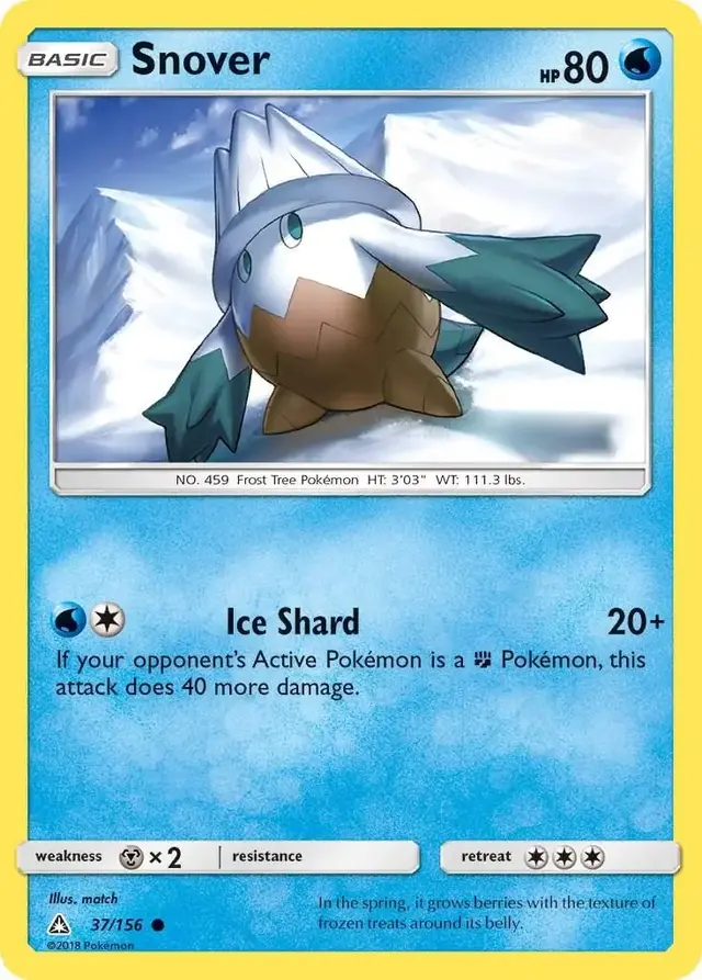 Snover - Pokemon Ultra Prism #37