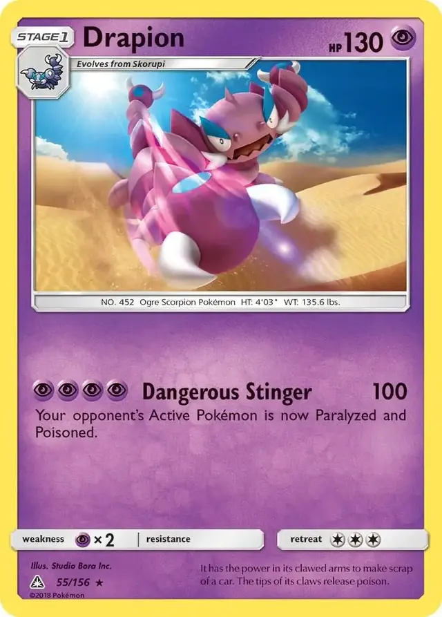 Drapion - Pokemon Ultra Prism #55