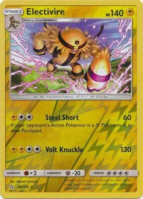 Electivire [Reverse Holo] - Pokemon Ultra Prism #44