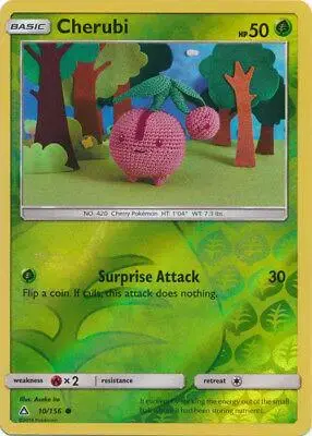Cherubi [Reverse Holo] - Pokemon Ultra Prism #10