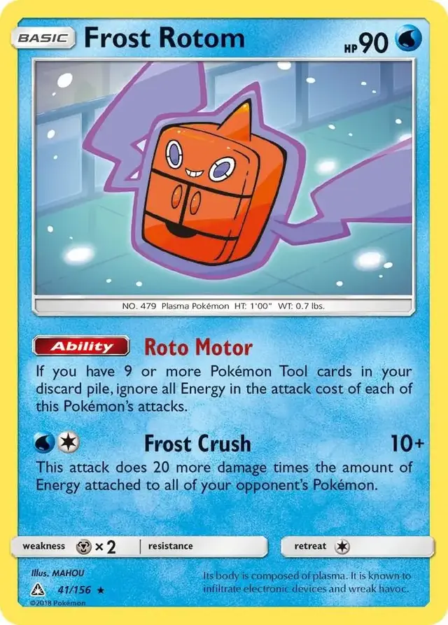 Frost Rotom - Pokemon Ultra Prism #41