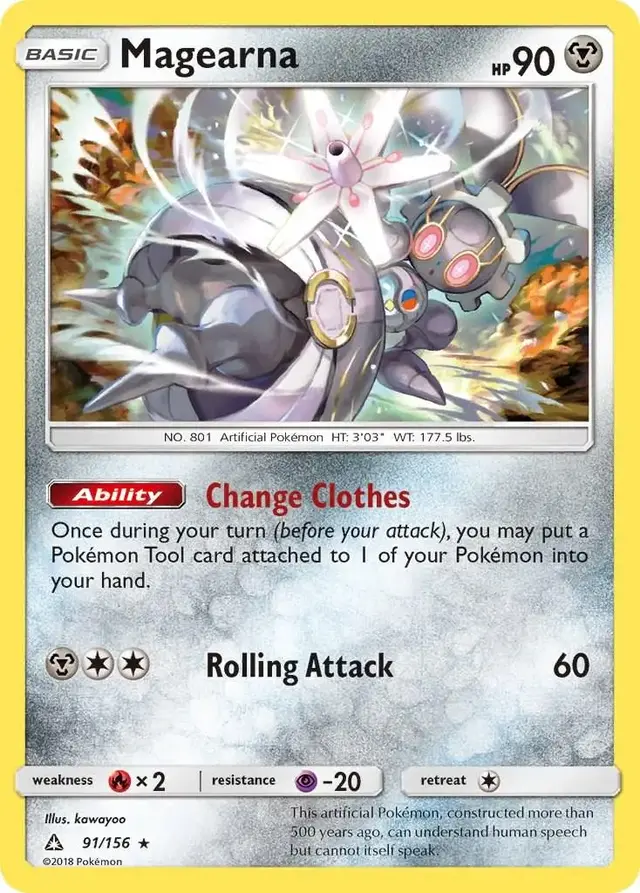 Magearna - Pokemon Ultra Prism #91