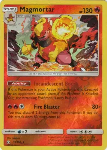 Magmortar [Reverse Holo] - Pokemon Ultra Prism #19