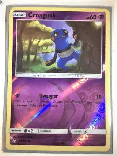 Croagunk [Reverse Holo] - Pokemon Ultra Prism #56