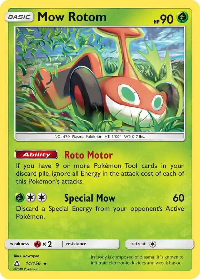 Mow Rotom - Pokemon Ultra Prism #14
