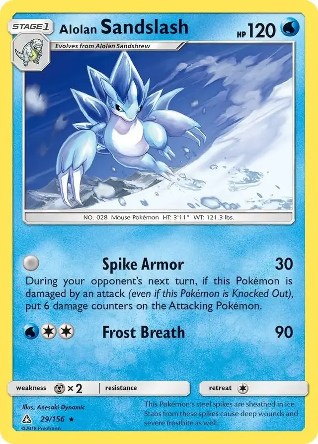 Alolan Sandslash - Pokemon Ultra Prism #29