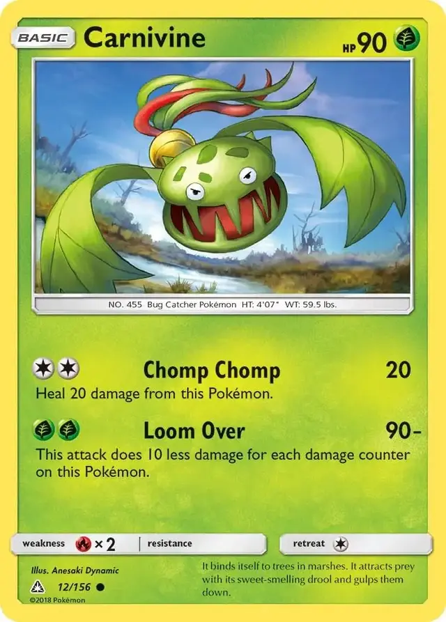 Carnivine - Pokemon Ultra Prism #12