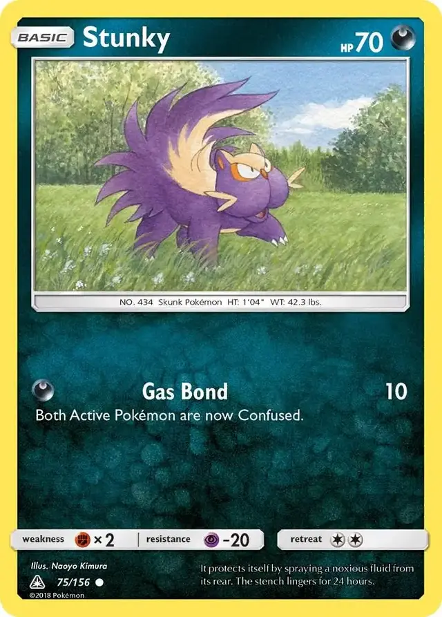 Stunky - Pokemon Ultra Prism #75