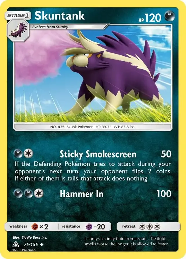 Skuntank - Pokemon Ultra Prism #76