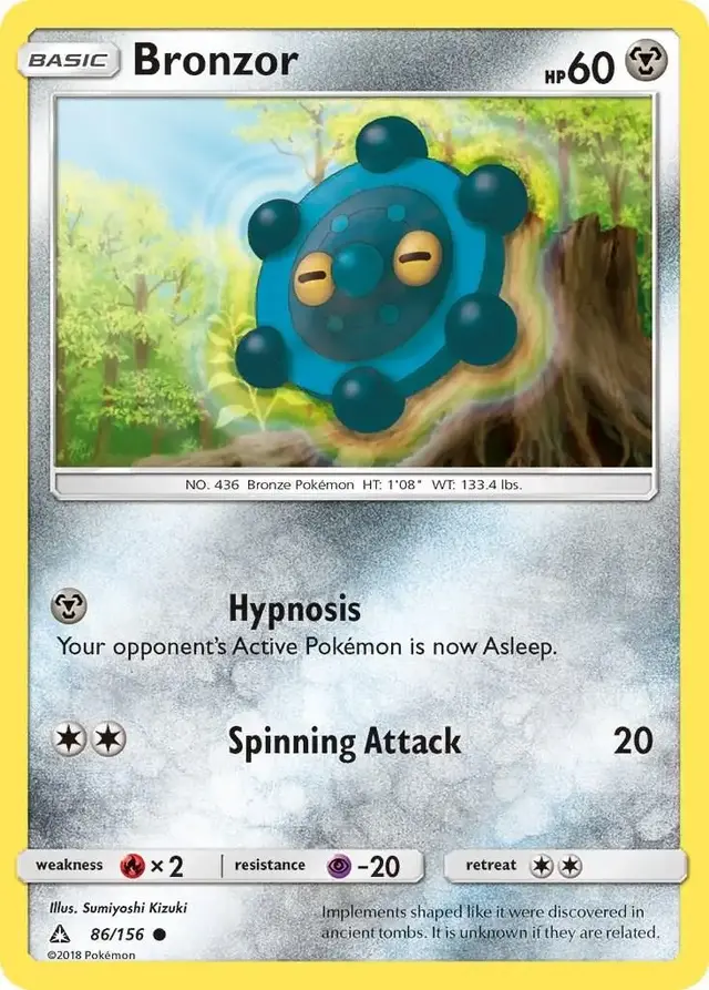 Bronzor - Pokemon Ultra Prism #86