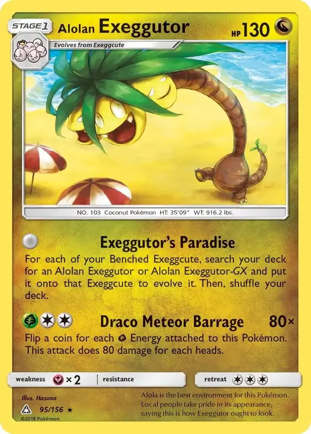 Alolan Exeggutor - Pokemon Ultra Prism #95
