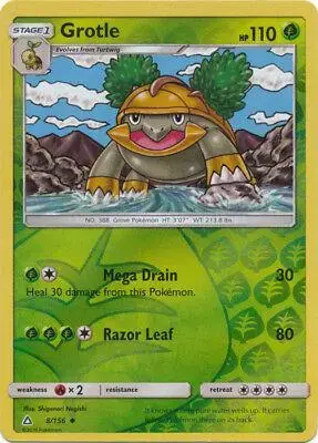 Grotle [Reverse Holo] - Pokemon Ultra Prism #8