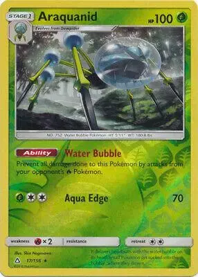 Araquanid [Reverse Holo] - Pokemon Ultra Prism #17
