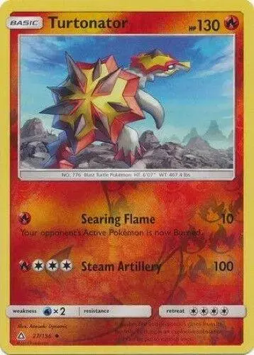 Turtonator [Reverse Holo] - Pokemon Ultra Prism #27