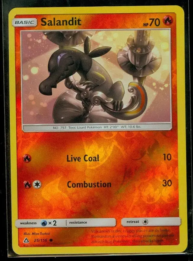 Salandit [Reverse Holo] - Pokemon Ultra Prism #25