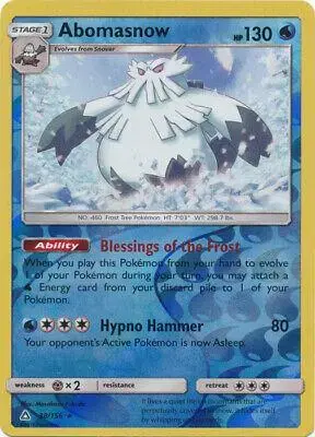 Abomasnow [Reverse Holo] - Pokemon Ultra Prism #38