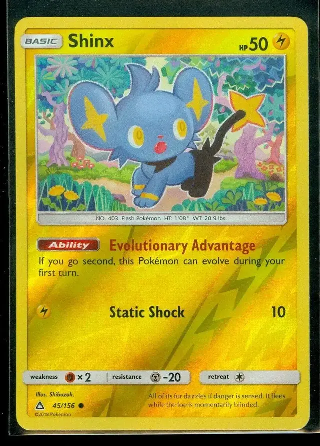 Shinx [Reverse Holo] - Pokemon Ultra Prism #45