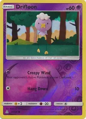 Drifloon [Reverse Holo] - Pokemon Ultra Prism #51