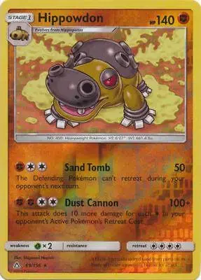 Hippowdon [Reverse Holo] - Pokemon Ultra Prism #69
