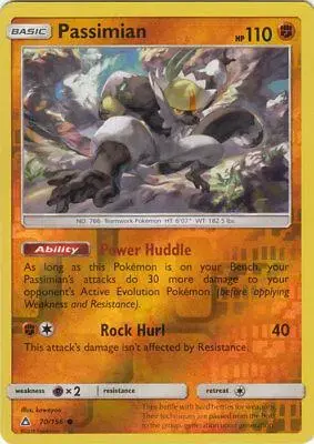 Passimian [Reverse Holo] - Pokemon Ultra Prism #70