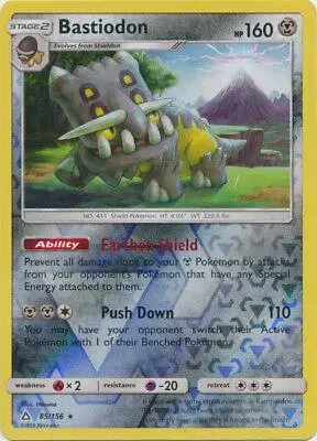 Bastiodon [Reverse Holo] - Pokemon Ultra Prism #85