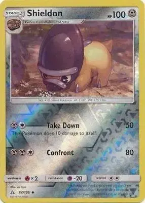 Shieldon [Reverse Holo] - Pokemon Ultra Prism #84
