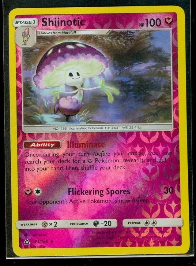 Shiinotic [Reverse Holo] - Pokemon Ultra Prism #93