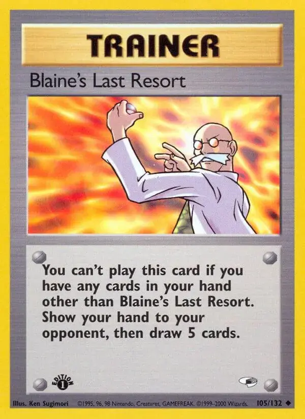 Blaine's Last Resort [1st Edition]