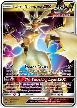 Ultra Necrozma-GX 95 - Pokemon Forbidden Light