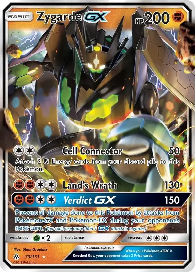 Zygarde-GX - Pokemon Forbidden Light #73