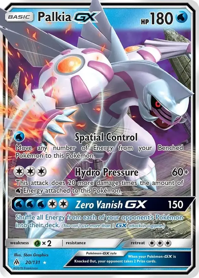 Palkia-GX - Pokemon Forbidden Light #20