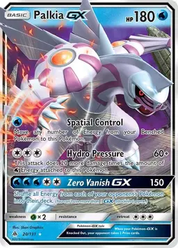 Palkia-GX 20 - Pokemon Forbidden Light