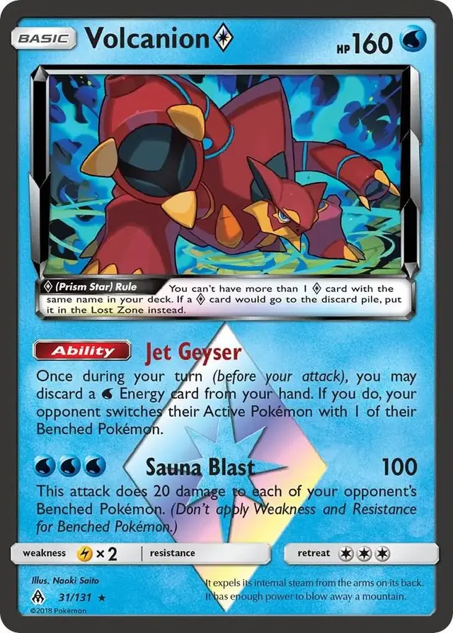 Volcanion - Pokemon Forbidden Light #31