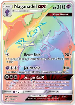 Naganadel-GX - Pokemon Forbidden Light